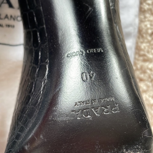 Prada Croc Pumps - Picture 9 of 12
